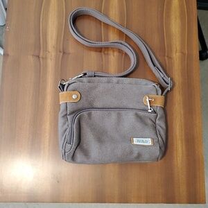 Travelon Heritage RFID Anti-Theft Pocket Hobo Medium Crossbody Bag